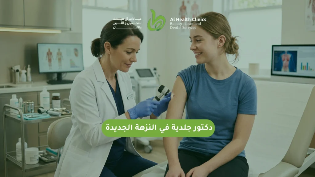 عيادة جلدية وتجميل في النزهة الجديدة
