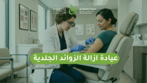 عيادة ازالة الزوائد الجلدية